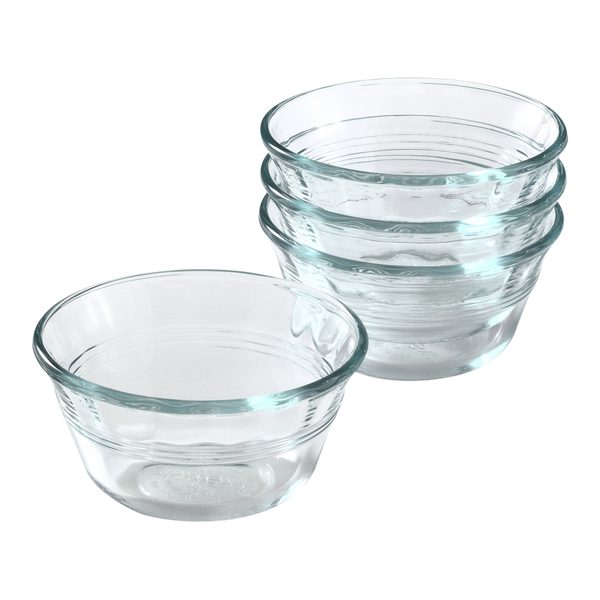Pyrex 6 oz custard cups (4)