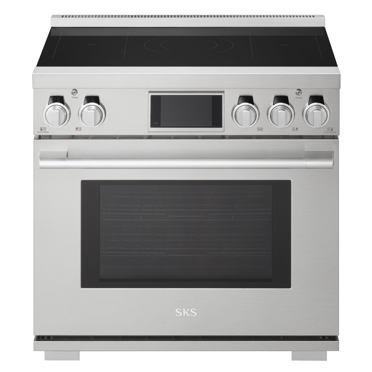 36" Induction Pro Range with Steam-Combi Oven