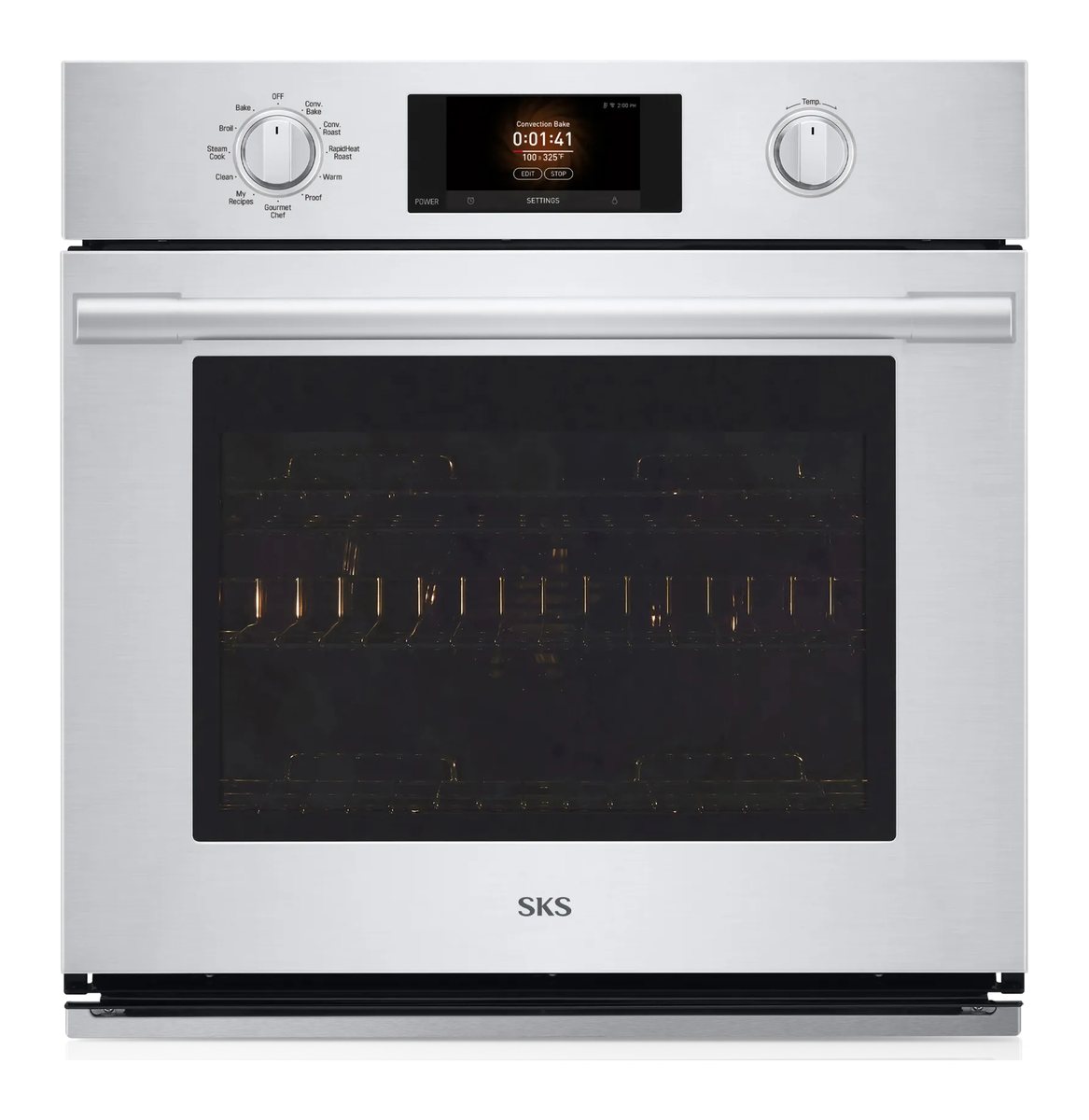 Signature Kitchen Suite 30" Professional Single Steam Oven